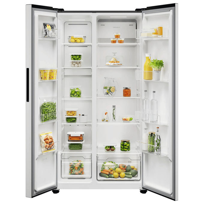 Electrolux 925 995 018 Frigorifero Side By Side 532 L 177 cm Classe E 39 dB No Frost (91x67x177 cm) colore Argento