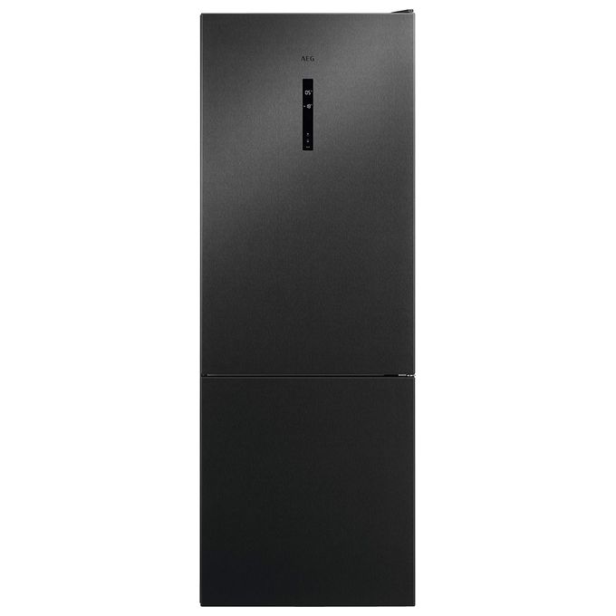 AEG RCB646E3MB Serie 6000 Frigorifero Combinato Capacita' 333 Litri Classe energetica E Total No Frost TWIN TECH 192 cm Nero Opaco