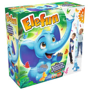 Goliath 937446 Elefun Gioco da Tavolo per Bambini e Famiglie con Elefante Lancia Farfalle 25 Pezzi 2 Giocatori colore Multicolore