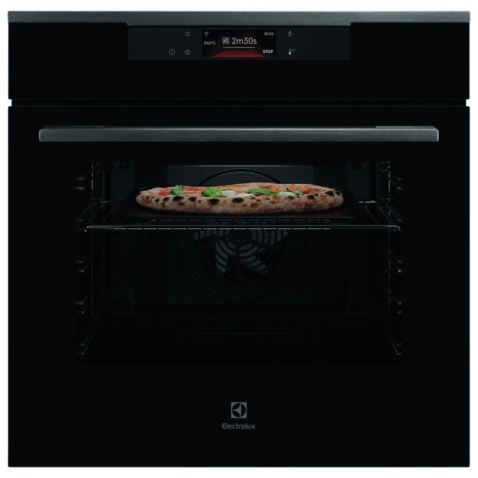 Electrolux 949 288 048 PizzaExpert Series 700 Forno da incasso Multifunzione 72 L Classe A++ Funzione PizzaExpert Pulizia Pirolitica Wi-Fi (59.4x56.9x58.9 cm) colore Nero