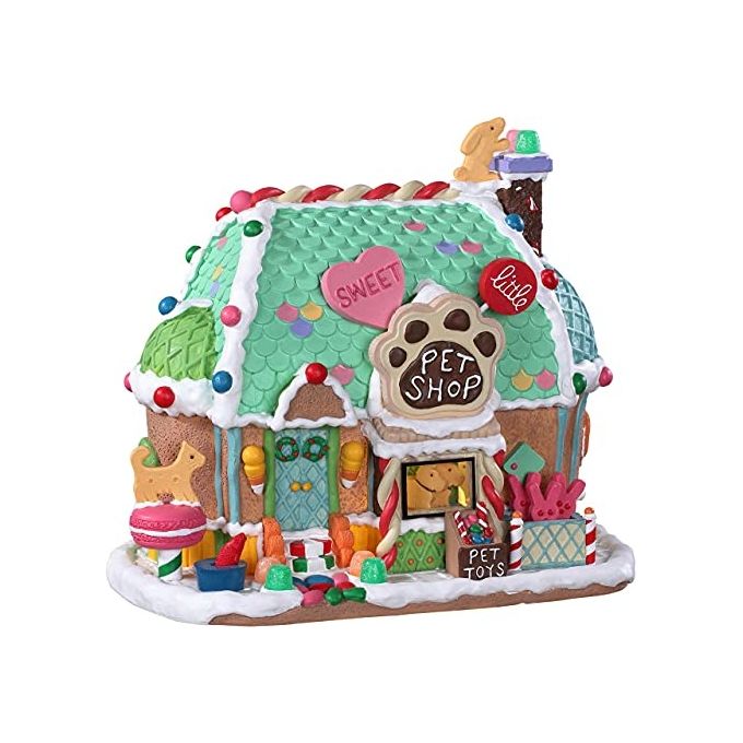 Lemax Sweet Little Pet Shop con Adattatore 4.5V