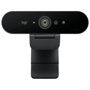 Logitech 960-001718 Brio 4K Webcam 13 MP Risoluzione 4096 x 2160 Pixel 90 fps USB-C Microfono Incorporato colore Grafite