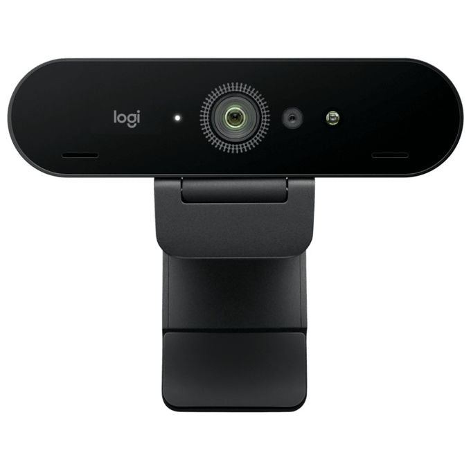 Logitech 960-001718 Brio 4K Webcam 13 MP Risoluzione 4096 x 2160 Pixel 90 fps USB-C Microfono Incorporato colore Grafite