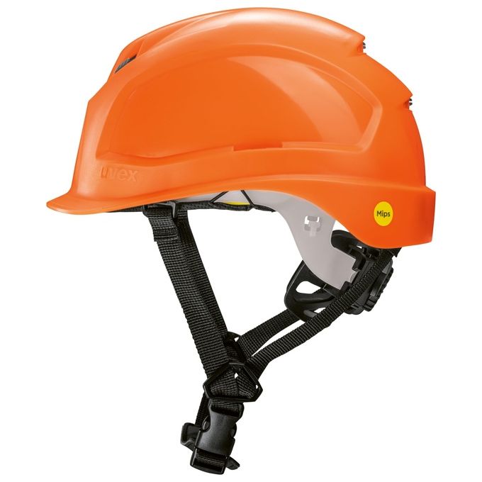 Uvex Pheos S-KR MIPS Hi-Viz Casco Protettivo Arancione