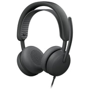 Logitech 981-001615 Zone Wired 2 Auricolare Cablato con Cancellazione Attiva del Rumore Microfono con Riduzione del Rumore Certificato per Microsoft Teams colore Grafite