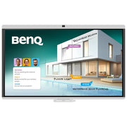 BenQ 9H.P29TB.DE1 CM5505 Lavagna Interattiva 55'' 4K UHD Touch Capacitivo 50 Punti 1209,6 x 680,4 mm Android 15.0 Wi-Fi 6 Bluetooth 5.4 USB tipo A e C HDMI 2.0 Slot OPS colore Bianco