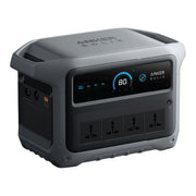 Anker A17633A1 Solix C1000X Gen 2 stazione di alimentazione portatile 1024 Wh 2000 W con ricarica solare 4 prese AC USB tipo A e C peso 11,2 Kg colore Nero Grigio