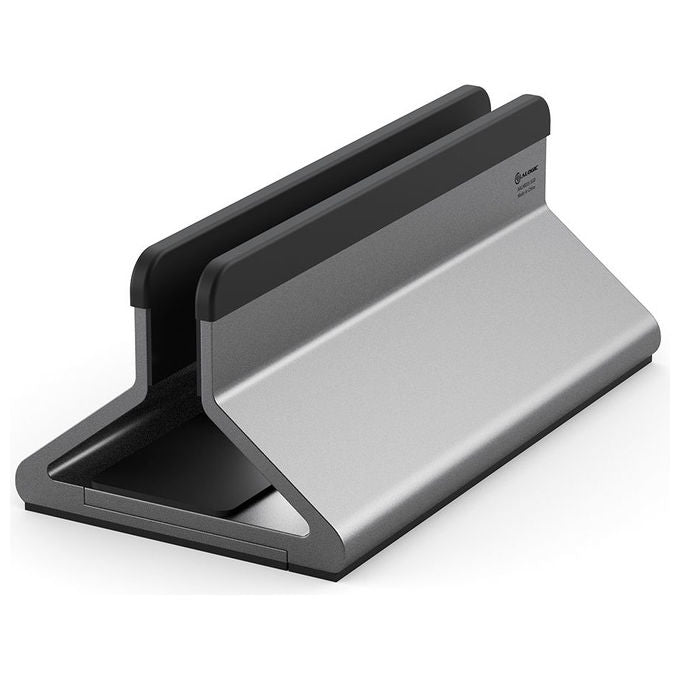 Alogic AALNBSS-SGR Bolt Supporto per Laptop in Alluminio con Morsetti Regolabili e Base Antiscivolo in Silicone colore Grigio