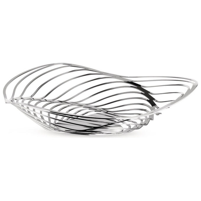 Alessi ACO01 Trinity Centrotavola in Acciaio Inossidabile 18-10 Diametro 43 cm Altezza 10 cm colore Acciaio inox