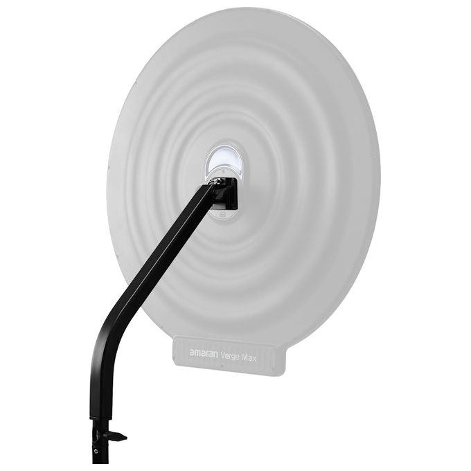Amaran VERGE-STAND-ADAPTER Black Adattatore per Asta con Attacco Baby Pin da 5-8 Pollici Compatibile con Amaran Verge e Verge Max Orientamento Orizzontale o Verticale Angolo Pan-Tilt 180° Materiale Alluminio colore Nero