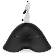 Alessi AMMI19B Ciotola per Cani e Gatti Volume 0,6 L Diametro 22,7 cm Altezza 212 mm colore Nero
