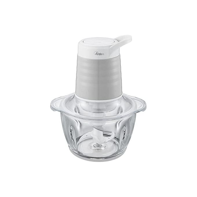 Ardes ARCHOP01 Tritatutto Elettrico 4 Lame in Acciaio Motore 300W 2 Velocita' in Vetro
