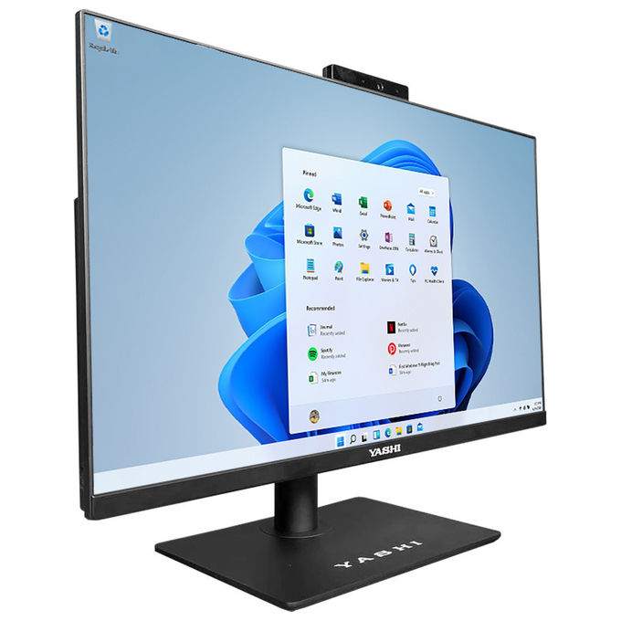 Yashi AY24809 VICTORY 24 PC All-in-one Ryzen 7 PRO 6850H 16 GB DDR4 512 GB SSD IPS 24'' Windows 11 Pro Wi-Fi 6 Bluetooth 5.2 colore Nero