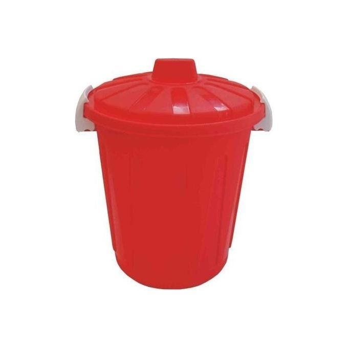 Veca Bidone con Coperchio 8 Litri Rosso