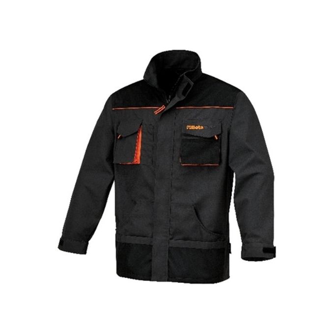 BETA Giacca Easy Canvas Grey Taglia S in Tessuto Resistente e Traspirante