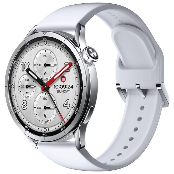 Xiaomi BHR08ISGL Watch S5 Smartwatch Display AMOLED 1,48'' Risoluzione 480 x 480 Pixel Batteria 815 mAh Durata fino a 21 giorni Connessione Bluetooth 5.4 Wi-Fi GPS Dual-band Colore Argento