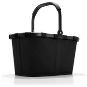 Reisenthel BK7040 Carrybag Frame Cestino per shopping in poliestere riciclato con telaio in alluminio 22 L colore Nero