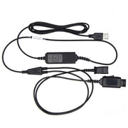 JPL BL-11-USB+P Cavo di Affiancamento USB Y con Controllo Volume Mute e Interruttore Microfono 2 m colore Nero
