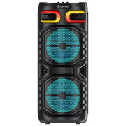 Denver BPS-355 Altoparlante da festa con Bluetooth e Luci LED 16 W RMS Woofer 20,3 cm colore Nero