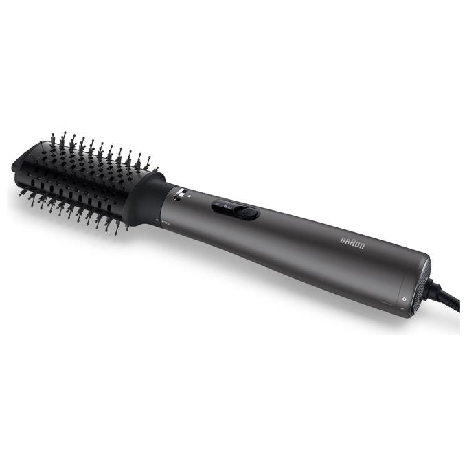 Braun BRAS226E AS2.26 Spazzola Arricciacapelli 800 W con Tecnologia IONTEC e Concentratore Incluso colore Nero