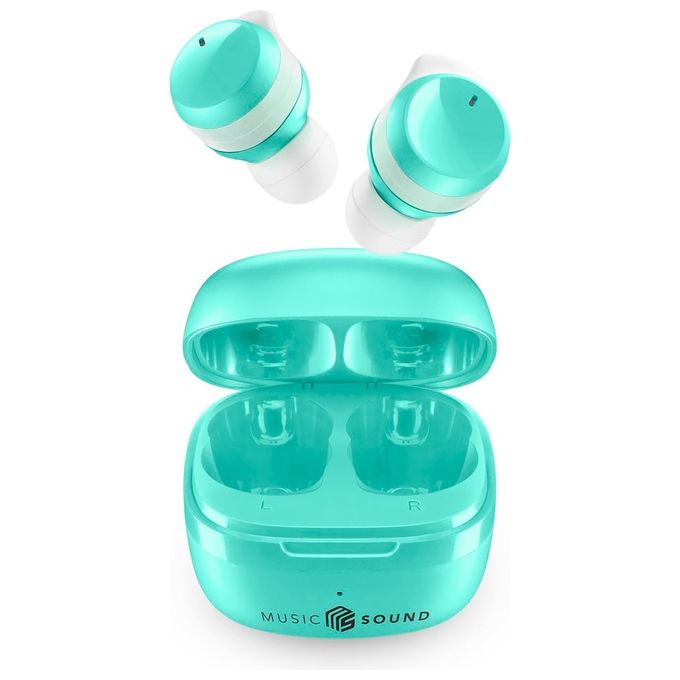 Cellular Line Music Sound Flow Auricolare Wireless In-ear Bluetooth Verde