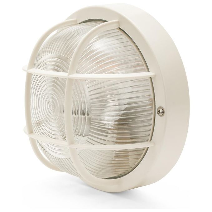 Velamp Applique Tonda E27 Max 60W Bianco