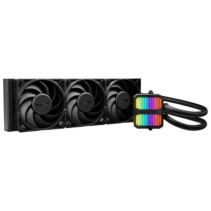 Be Quiet! BW025 Silent Loop 3 Raffreddatore di Liquidi 360 mm 3 Ventole 120 mm LED RGB compatibile LGA 1700 AM5 colore Nero