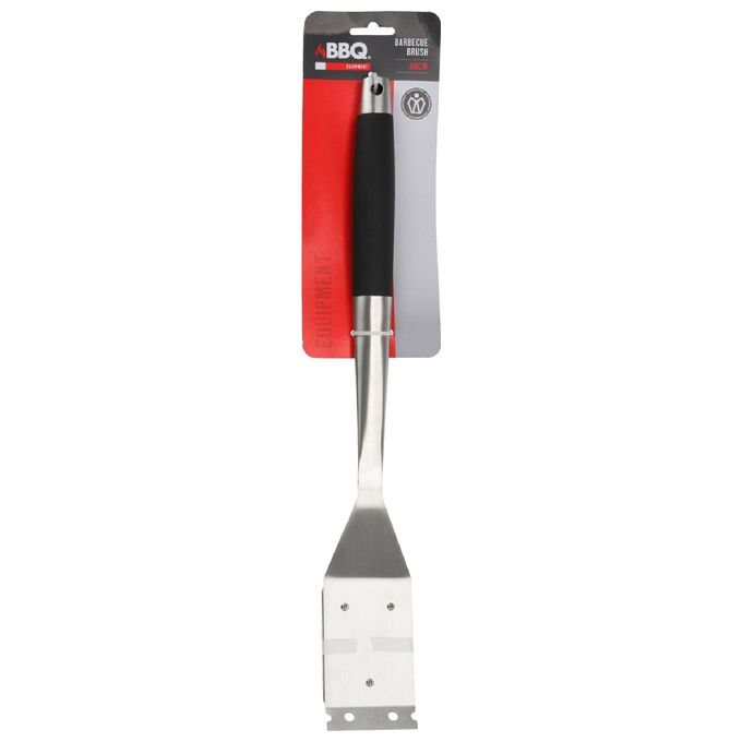 BBQ Spazzola Barbecue C04000140 per Griglie in Acciaio Inox e Nero