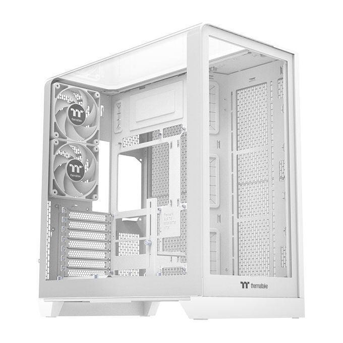 Thermaltake CA-11F-00M6WN-01 View 390 TG Case Midi Tower per ATX Micro-ATX Mini-ITX con Vetro Temperato e Supporto Ventole fino a 360 mm colore Bianco