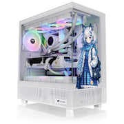 Thermaltake CA-1Y7-00M6WN-02 View 270 SP Edition Midi Tower Fattore di forma Midi Tower Scheda madre supportata micro ATX EATX Pannelli in vetro temprato Colore del prodotto Bianco colore Bianco