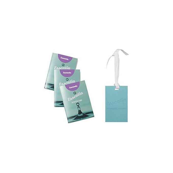 Essentia Card Profumate in Silicone alla Lavanda 3 Pezzi