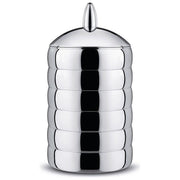 Alessi CB02 Barattolo Kalisto' 2 in Acciaio Inossidabile 18-10 Capacita' 114 cl Altezza 21 cm Diametro 11 cm colore Inox