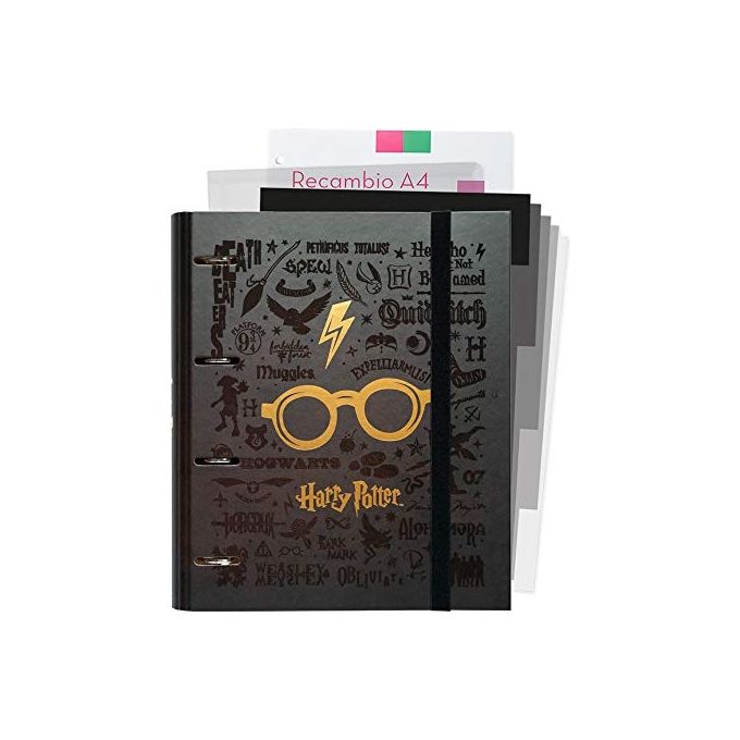 Grupo Erik Raccoglitore ad Anelli Premium A4 Harry Potter Occhiali