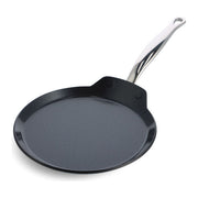 GreenPan CC005337-001 Barcelona Pro Padella per frittelle in alluminio con rivestimento antiaderente in ceramica 24 cm colore Nero