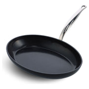 GreenPan CC005339-001 Barcelona Pro Padella Multiuso in Alluminio con Rivestimento Antiaderente in Ceramica Fino a 220 °C Acciaio Inox colore Nero