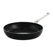 GreenPan CC009167-001 Evolution Frigideira 28 cm in Alluminio Riciclato con Rivestimento Antiaderente Thermolon Senza PFAS Manico in Acciaio Inox Rimovibile colore Nero