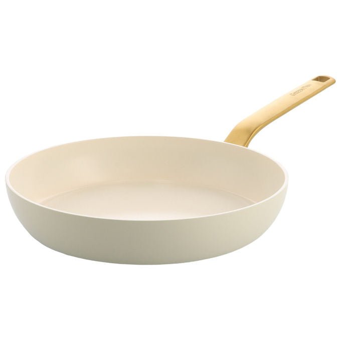 GreenPan CC009170-001 Evolution Padella Multiuso 28 cm Antiaderente Alluminio con Manico in Acciaio Inox colore Bianco
