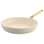 GreenPan CC009171-001 Evolution Padella Multiuso Diametro 30 cm Rivestimento in Ceramica Antiaderente Adatta a Tutti i Piani Cottura incluso Induzione Colore Crema
