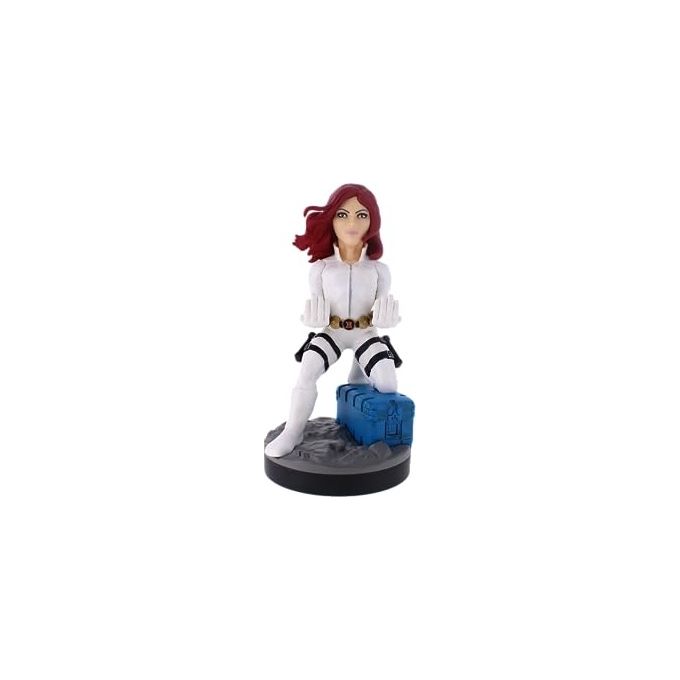 Exquisite Gaming Black Widow White Suit Cable Guy