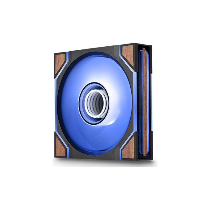 Thermaltake CL-F250-PL12SW-A SWAFAN 120 EX INFINITY Ventilatore 12 cm 500 2000 rpm 30 32 dB LED RGB 3 pezzi colore Legno Nero