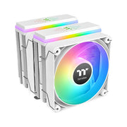 Thermaltake CL-P139-CA12SW-A ASTRIA 600 Dissipatore CPU Air Cooler Dual Tower 265 W 6 Heat Pipes 120 mm Fan 26,8 dBA colore Bianco