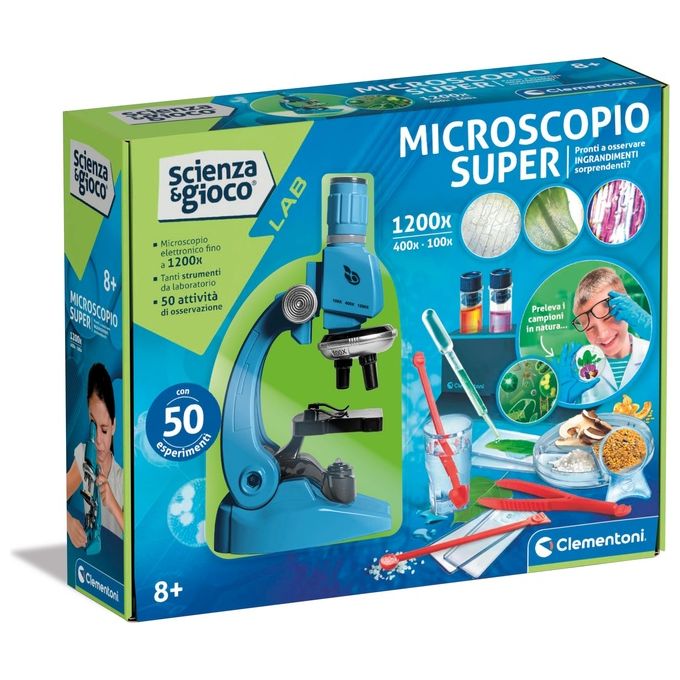 Clementoni Lab Microscopio Super