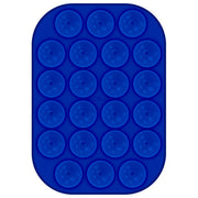 Celly COLFIXSQUAREBL Supporto Passivo per Telefono Cellulare Smartphone in Silicone con Fissaggio a Ventosa colore Blu