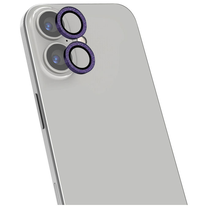 Celly COLGLICAM1150VL Protezione per Obiettivo Fotocamera Apple iPhone 17 Vetro Temperato Antigraffio Antipolvere colore Viola