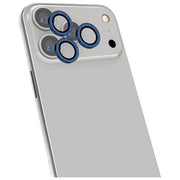 Celly COLGLICAM1152BL Protezione per obiettivo della fotocamera per iPhone 17 Pro Max in vetro temperato e metallo colore Blu