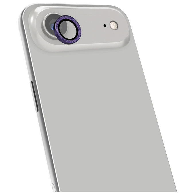 Celly COLGLICAM1153VL Protezione per Obiettivo della Fotocamera per iPhone 17 Air Vetro Temperato Metallo colore Viola