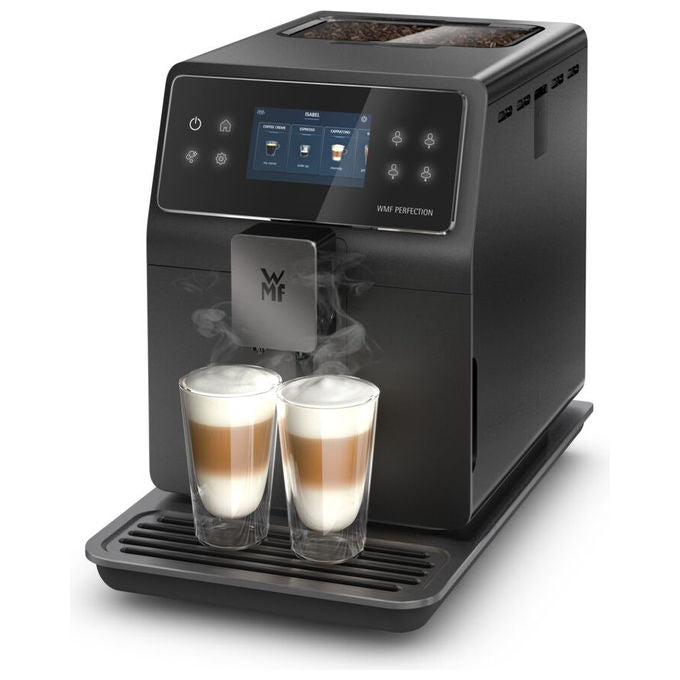 WMF CP820810 Perfection 740 Macchina da caffe' automatica Capacita' serbatoio 2 L Pressione 15 bar 15 bevande pre-programmate colore Nero