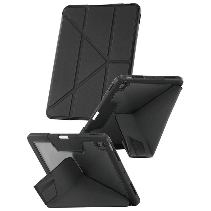 PanzerGlass CR76640 CARE by PanzerGlass Capa TPU Essential per iPad Air 11'' (2024-2026) con Design Origami 4-in-1 Chiusura Magnetica Supporto Integrato Apple Pencil colore Nero