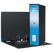 Esselte D26201 DOX 2 Registratori a Leva Formato Protocollo Dorso 8 cm Blu Chiaro