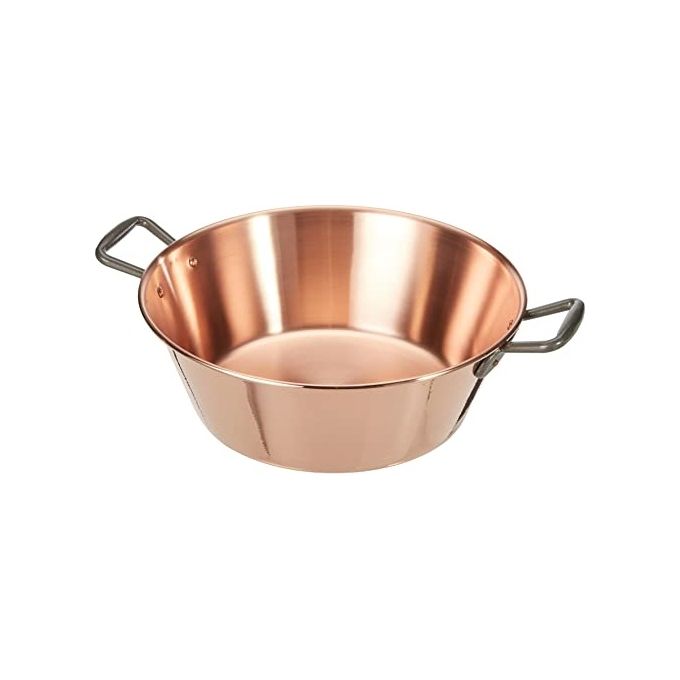 De Buyer Incuivre Bacinella in Rame per Marmellata 38cm 9 Litri